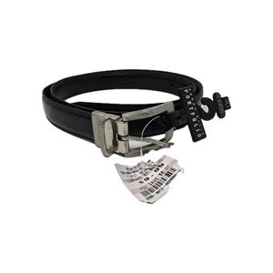 Perry Ellis Portfolio Reversible Black Brown Men's Size 40 Leather New‎